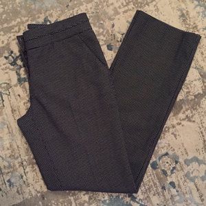 Black Pants with White Polkadots